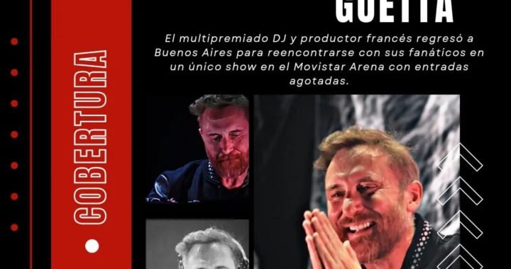 El multipremiado DJ y productor francés, David Guetta regresó a Buenos Aire