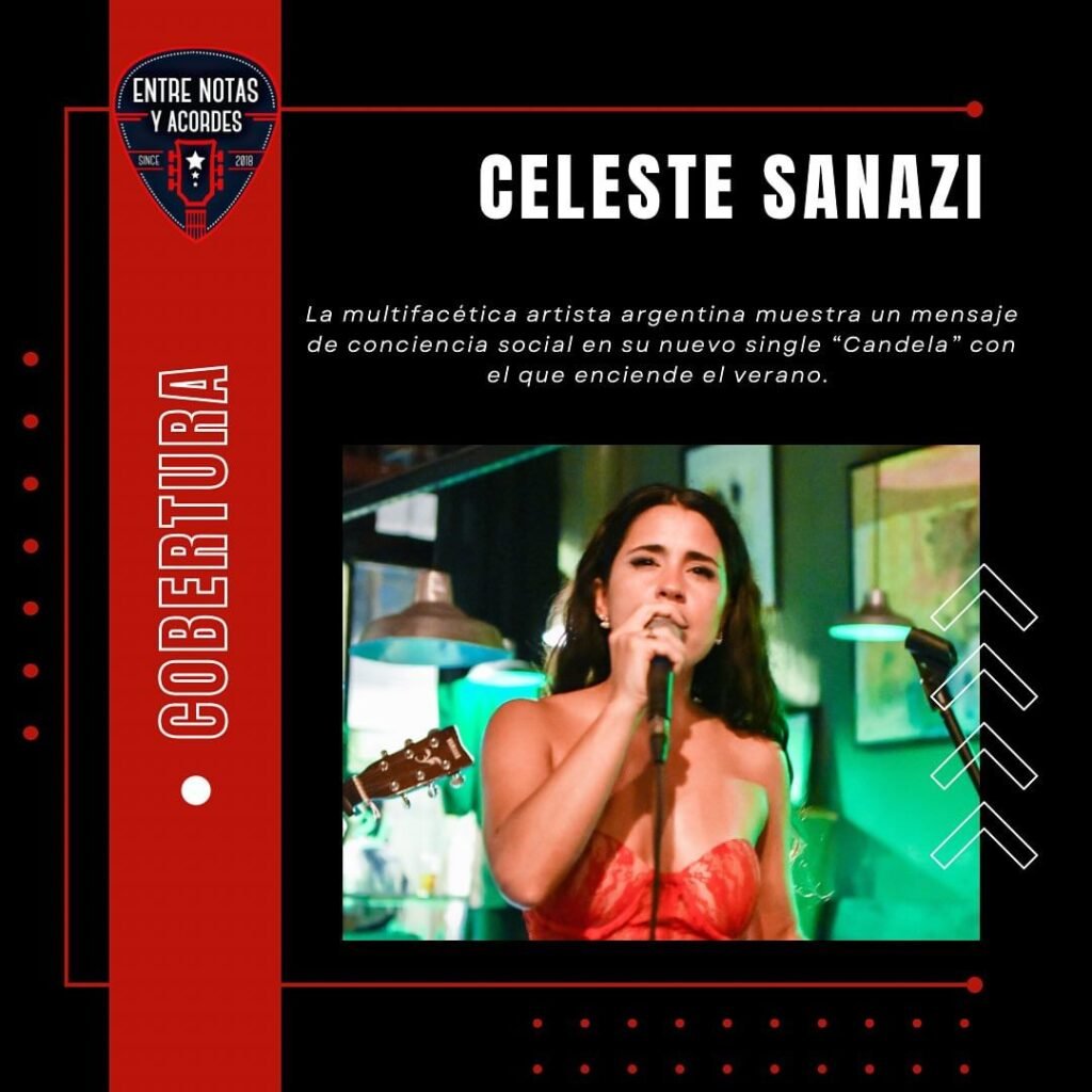 Celeste Sanazi estrenó “Candela”