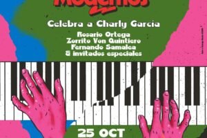 BEATS MODERNOS Celebra a Charly | Viernes 25 de Octubre, Teatro Vorterix