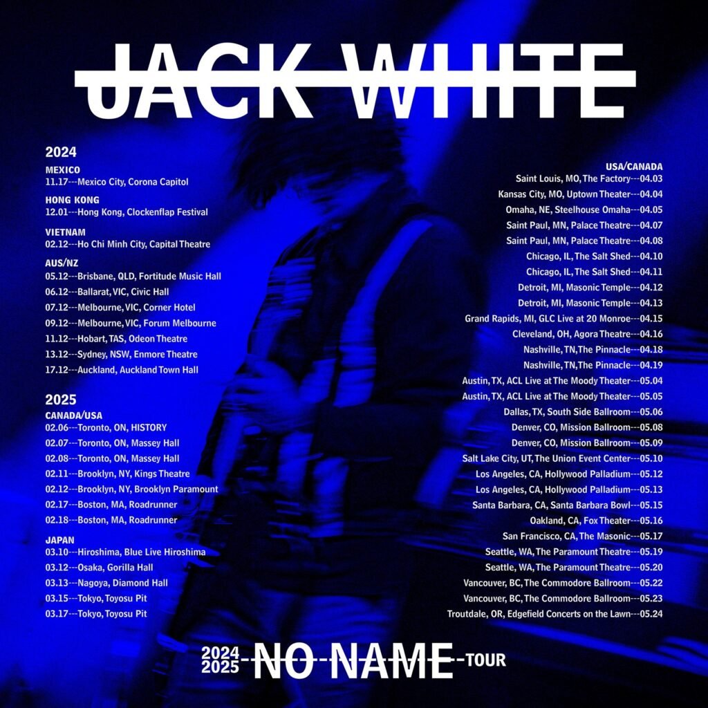 JACK WHITE anuncia el NO NAME TOUR