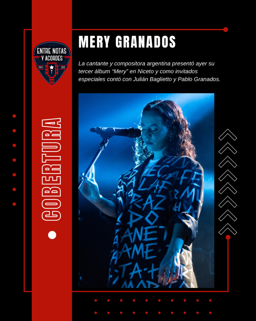 Mery Granados presenta “Mery” en Niceto 🔥