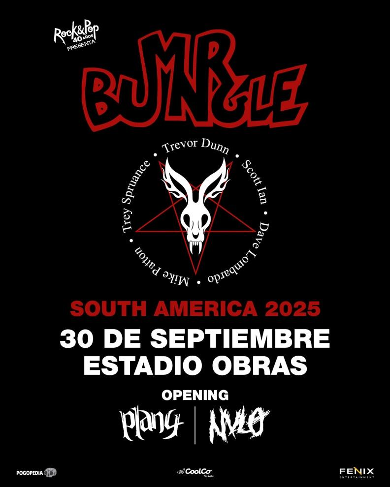 MR. BUNGLE¡POR PRIMERA VEZ EN EL ESTADIO OBRAS!&nbsp;