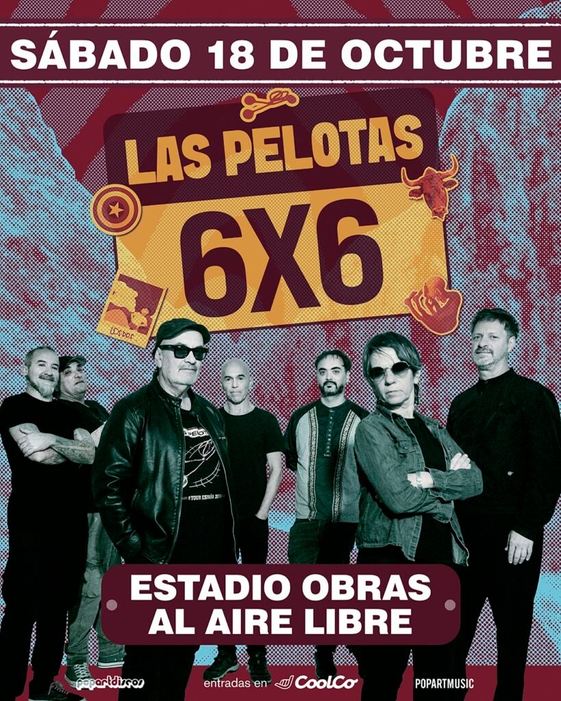 LAS PELOTAS 6 X 6 – Sábado 18 de octubre&nbsp;en Obras al aire libre