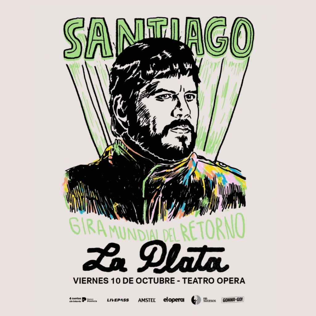 SANTIAGO MOTORIZADO PRESENTA SU PRIMER DISCO EN LA PLATA