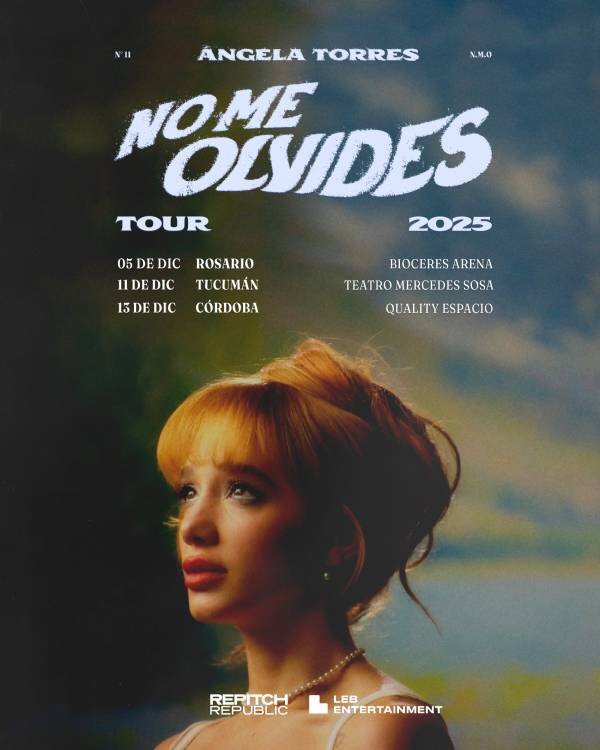 ¡ANGELA TORRES sale de gira por Argentina!