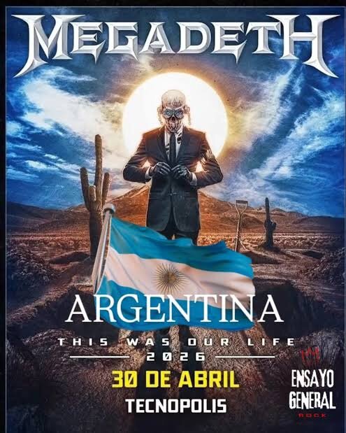 MEGADETH EN ARGENTINA