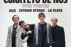 CUARTETO DE NOS LLEGA CON SU TOUR PUERTAS AL ESTADIO ATENAS