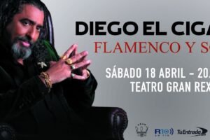 DIEGO EL CIGALA LLEGA A LA ARGENTINA CON SU GIRA FLAMENCO Y SON