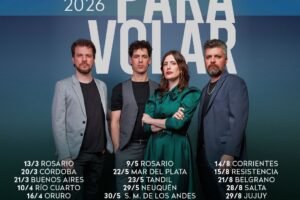 MÚSICA PARA VOLAR COMIENZA SU GIRA INTERNACIONAL 2026