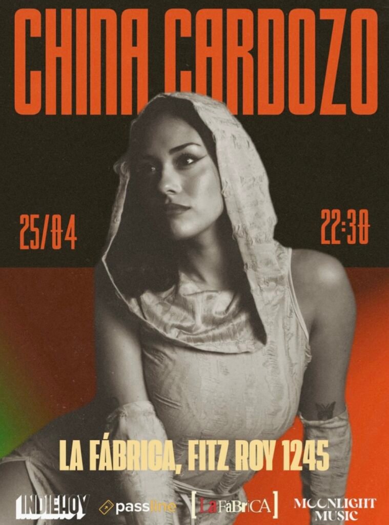 CHINA CARDOZO&nbsp;PRESENTA “LADO OSCURO” EN VIVO EN LA FÁBRICA