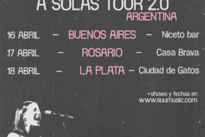 SUU PRESENTA “LOS DÍAS COMO HOY” Y ANUNCIA GIRA POR ARGENTINA Y MÉXICO