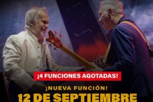 SERÚ GIRÁN POR LEBÓN Y AZNAR CUARTA FECHA AGOTADA Y NUEVO SHOW EN EL MOVISTAR ARENA SÁBADO 12 DE SEPTIEMBRE
