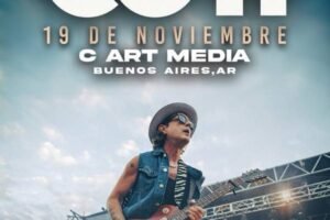 COTI anuncia su nuevo show en Buenos Aires