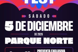 RADIO POP 101.5 PRESENTA POPFEST – EL POP TIENE SU FESTIVAL Y ES EN PARQUE NORTE