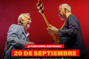 SERÚ GIRÁN POR LEBÓN Y AZNAR DESPLEGÓ TODA SU MAGIA Y VOLVIÓ A SER OVACIONADO
